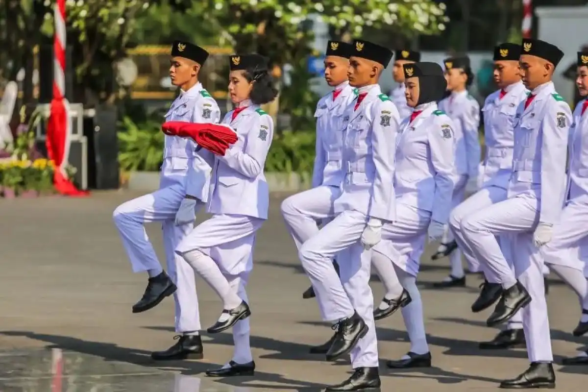 Gerakan Diklaim Belum Sempurna, Ini Daftar Lengkap Nama Calon 76 Paskibraka 2025 Dikukuhkan Prabowo