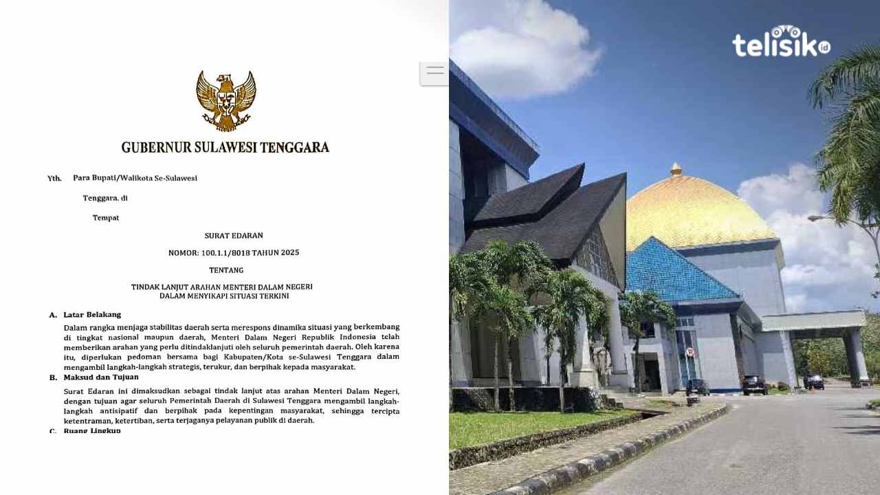 Gubernur Sultra Terbitkan Surat Edaran Wajib Tunda Pemborosan dan Fokus Bantu Masyarakat