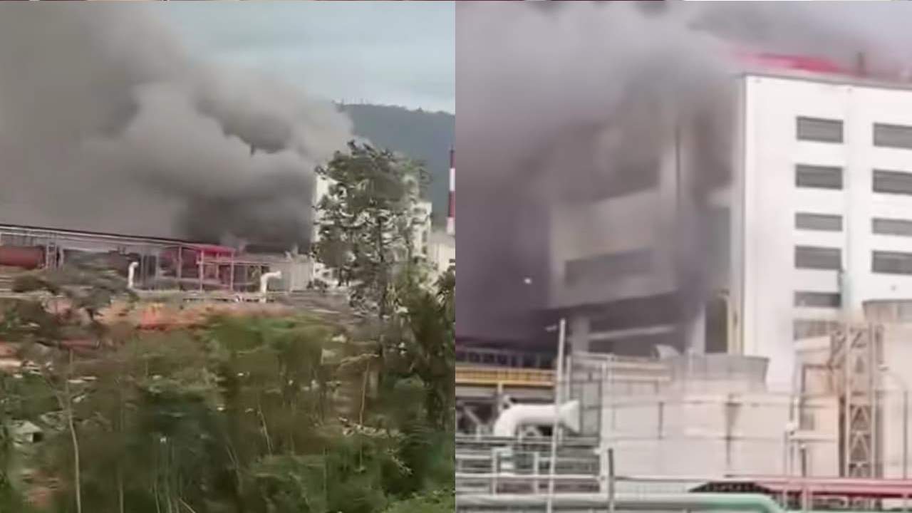 Kebakaran Hebat Landa Fasilitas PSN Smelter Merah Putih di Kolaka