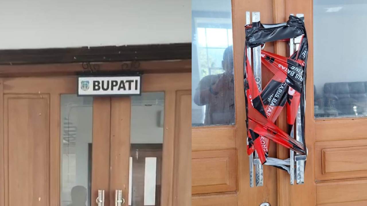 KPK OTT di Kantor Bupati Kolaka Timur, Ruangan Kerja Abdul Azis Disegel