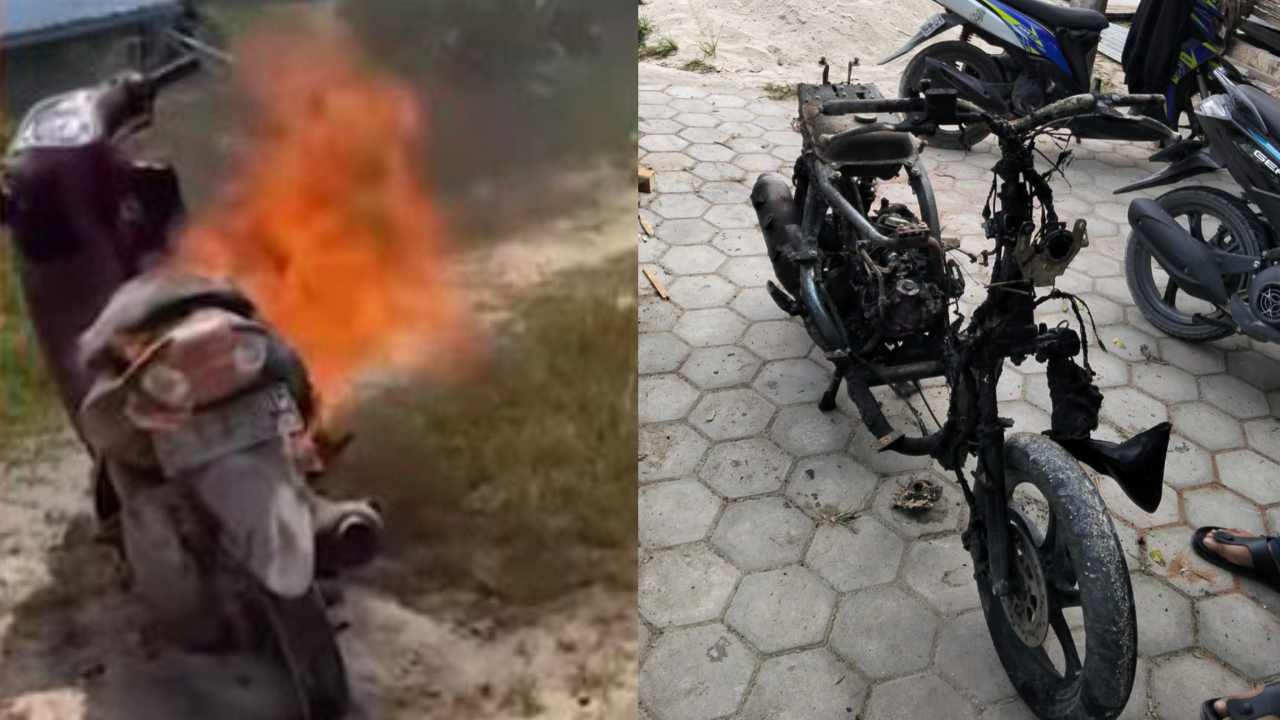 Kronologi Motor Pinjaman Berujung Terbakar di Buton Tengah, Pemilik Pilih Damai dan Tak Tuntut Ganti Rugi