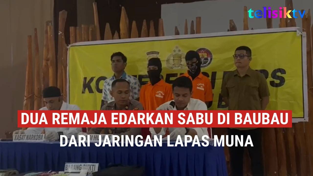 TELISIKTV: Dua Remaja Edarkan Sabu di Baubau dari Jaringan Lapas Muna