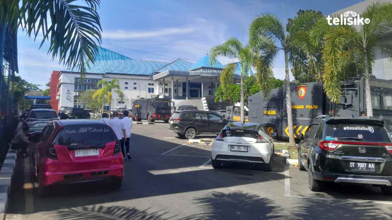Ancaman Demo Susulan, Gedung DPRD Sulawesi Tenggara Masih jadi Zona Siaga