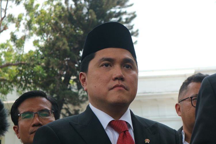Erick Thohir Lempar Bola Panas ke FIFA soal Kursi Ketua PSSI