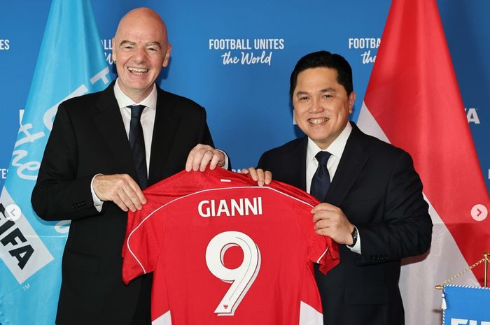 FIFA Beri Restu Erick Thohir Rangkap Jabatan Ketua Umum PSSI dan Menpora