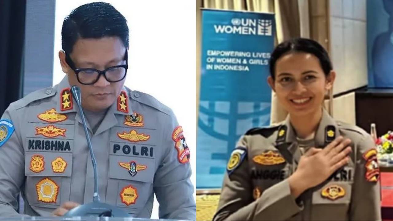 Jejak Karir Mentereng Kompol Anggraini Putri, Perwira Cantik Terlibat Skandal Panas dengan Irjen Krishna Murti
