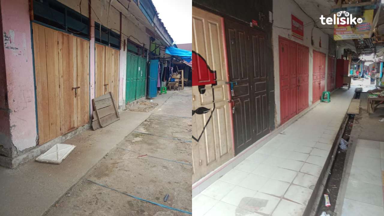 Lapak Banyak Kosong, Pasar Tradisional Kendari Tersisih Pasar Modern dan Tumpah
