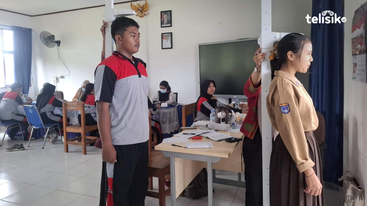 SMAN 12 Kendari Budayakan Hidup Sehat, Kembali Periksa Kesehatan Siswa dan Guru