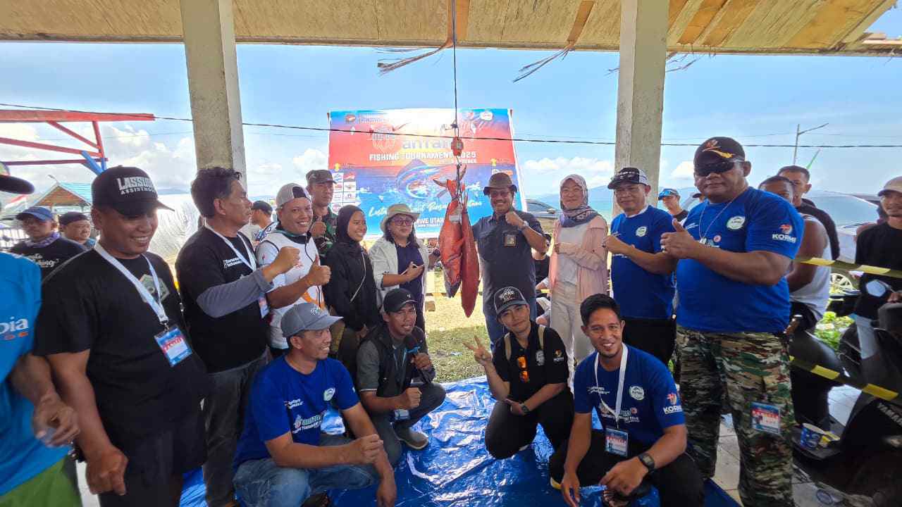 ANTAM Fishing Tournament 2025 Angkat Potensi Bahari Konawe Utara ke Tingkat Nasional