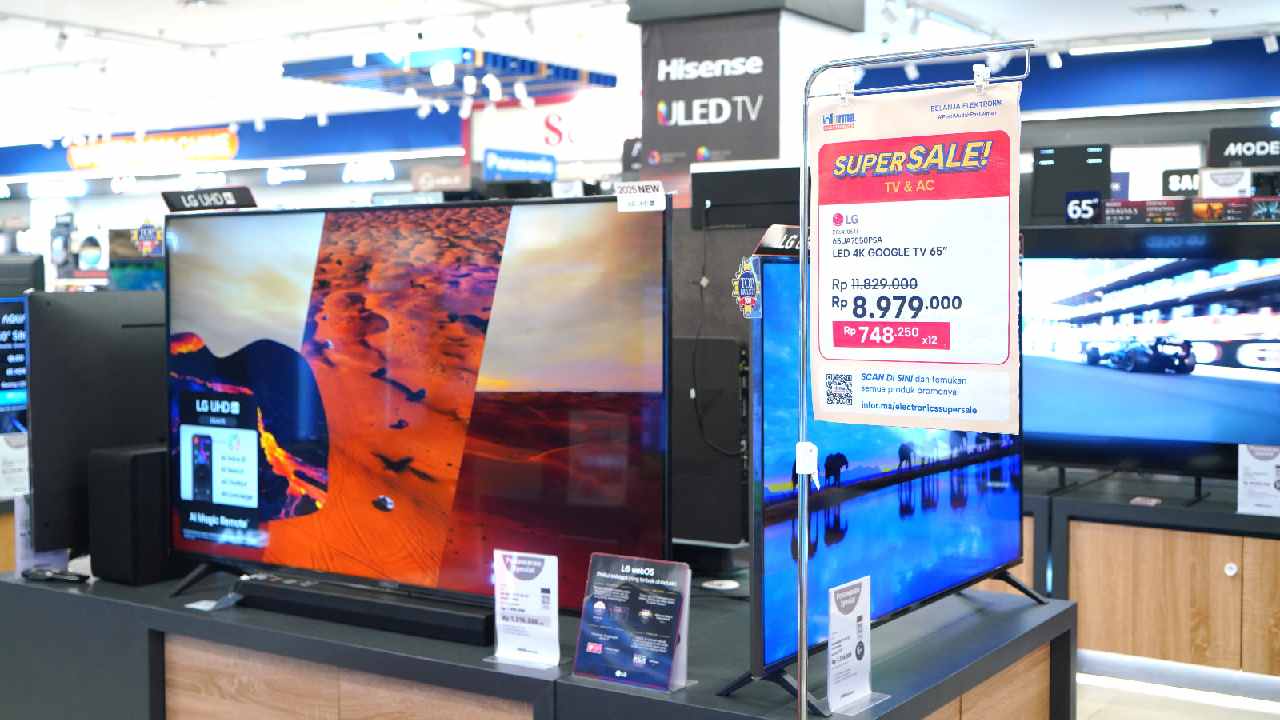 Saat Tepat Upgrade Elektronik Rumah, INFORMA Hadirkan TV dan AC Super Sale