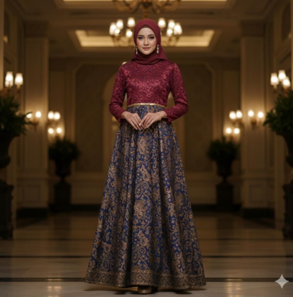Gamis Batik Kian Diminati, Jadi Pilihan Elegan untuk Acara Resmi dan Kondangan