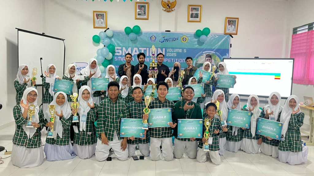 5 Kali menjadi Juara Umum SMATION, Siswa MTs Ummusshabri Juga Menorehkan Prestasi Internasional