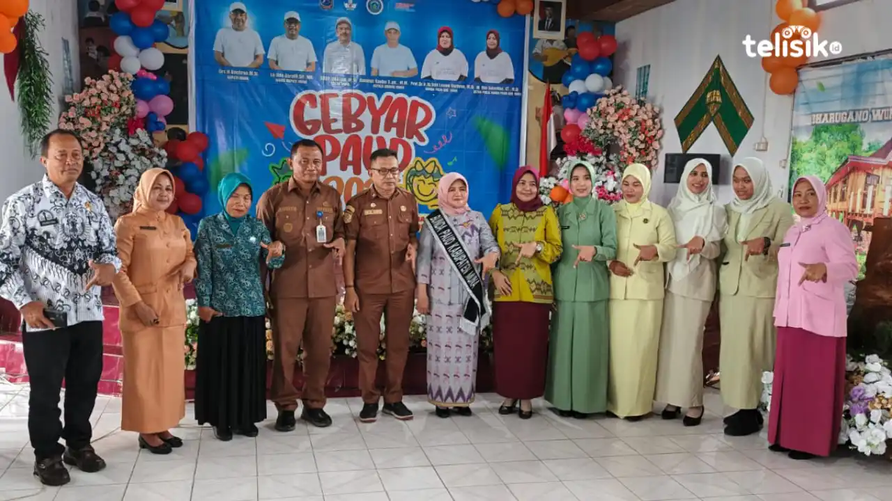 Anak Paud di Muna Berekspresi Lewat Hafalan Surat Pendek dan Senam