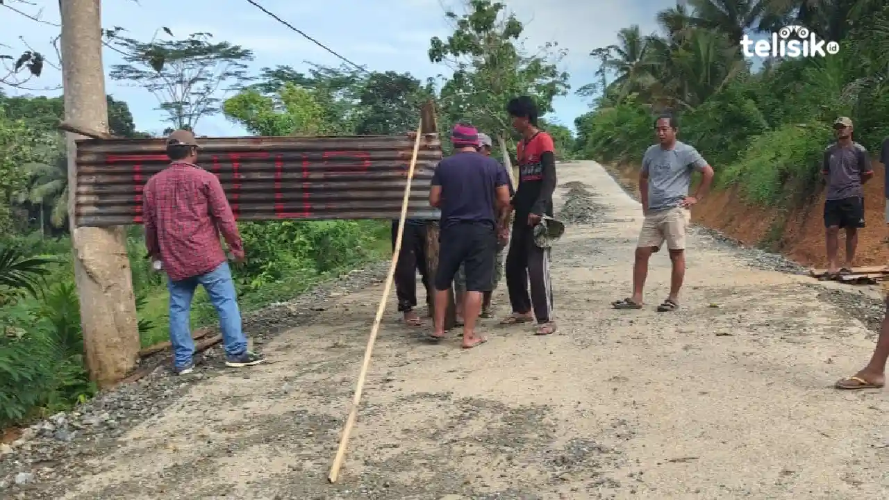 Diduga Abaikan Hak Warga, Proyek Jalan Batu Putih-Mosiku Kolaka Utara Dihentikan Paksa