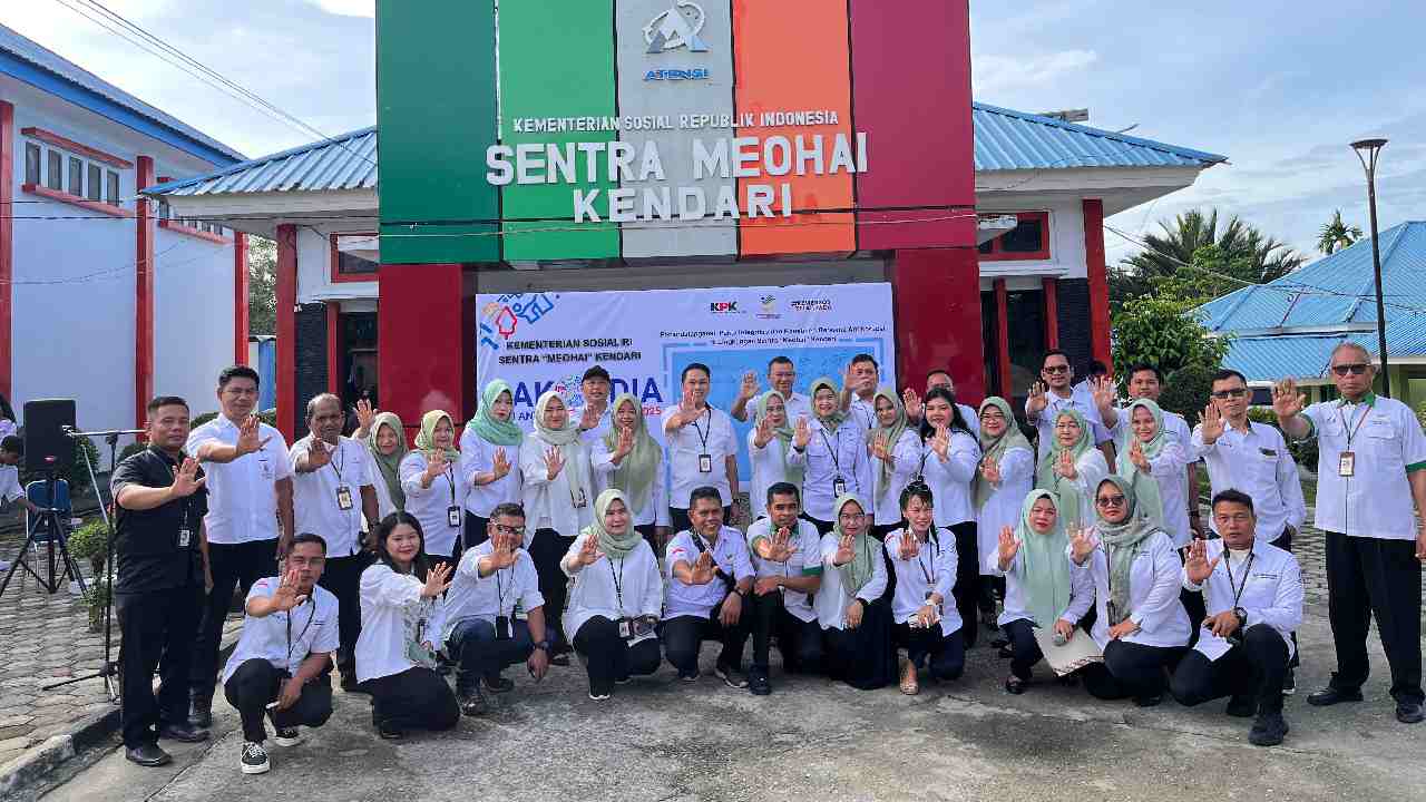 Hakordia 2025 jadi Momentum Sentra Meohai Kendari Perkuat Pelayanan Bersih dan Transparan