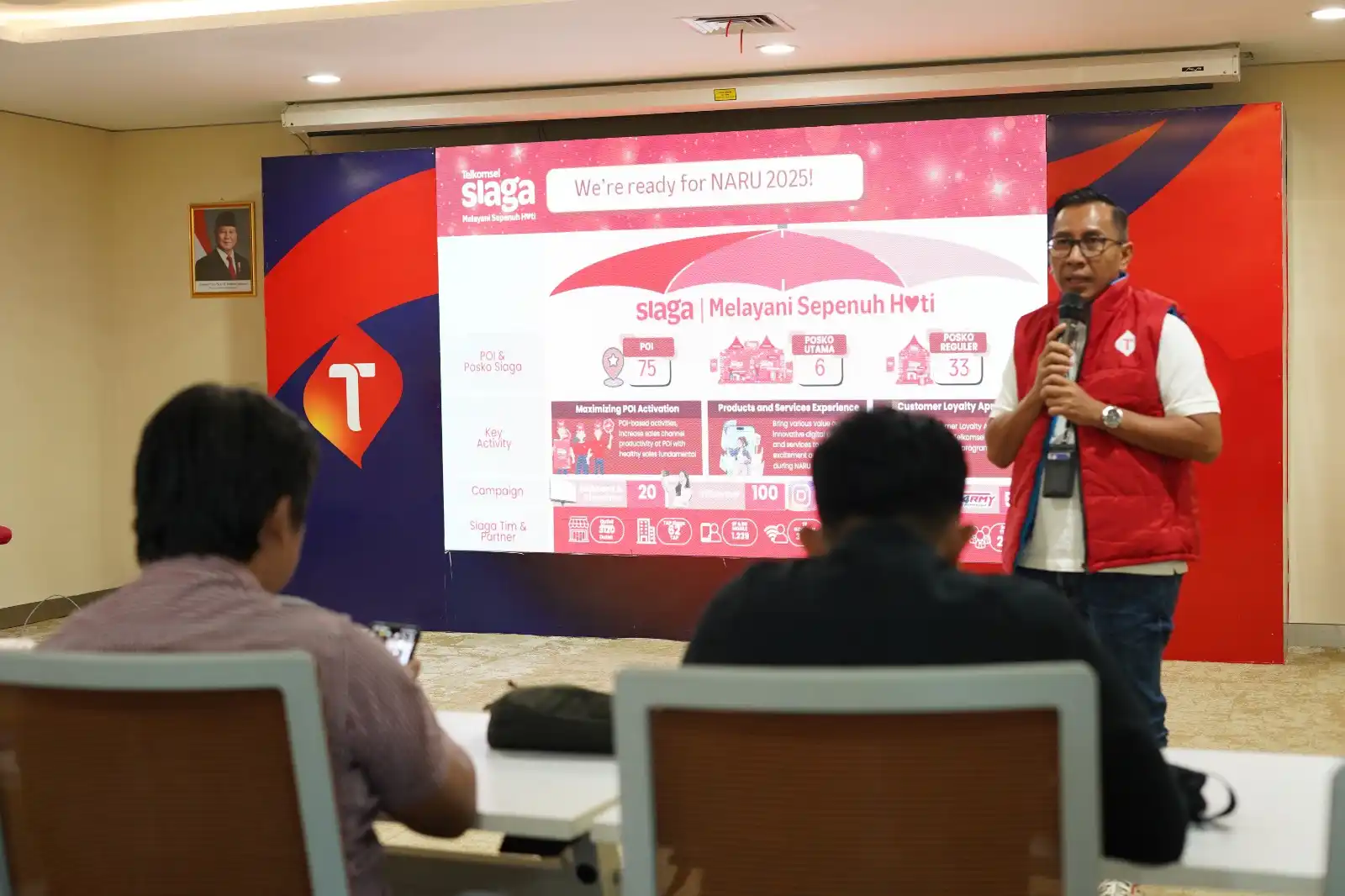 Telkomsel Pamasuka Siapkan Jaringan Andal Hadapi Nataru 2025