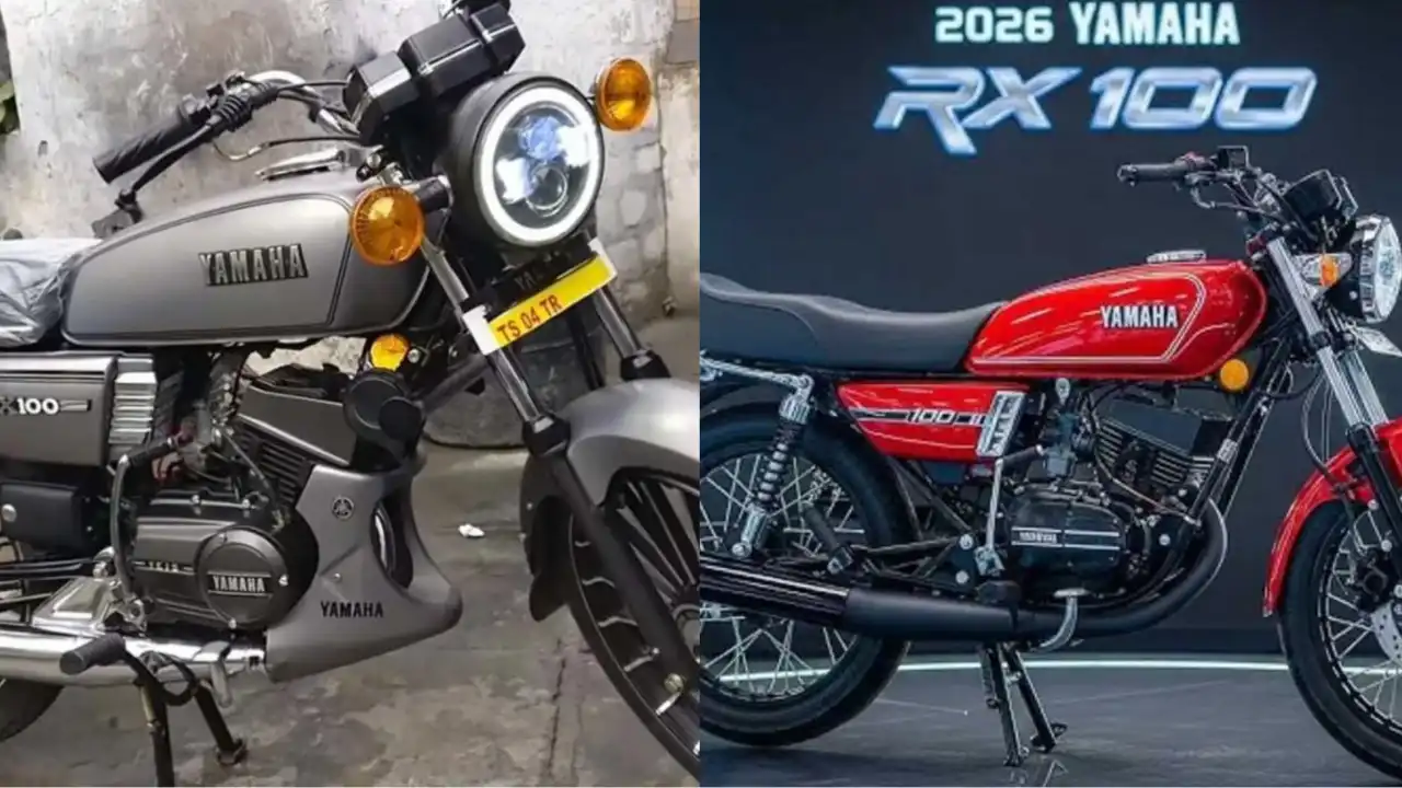 Begini Detail Mesin 4 Tak Yamaha RX 100 2026, Pede dengan Model Jadul dan Usung Konsep Modern