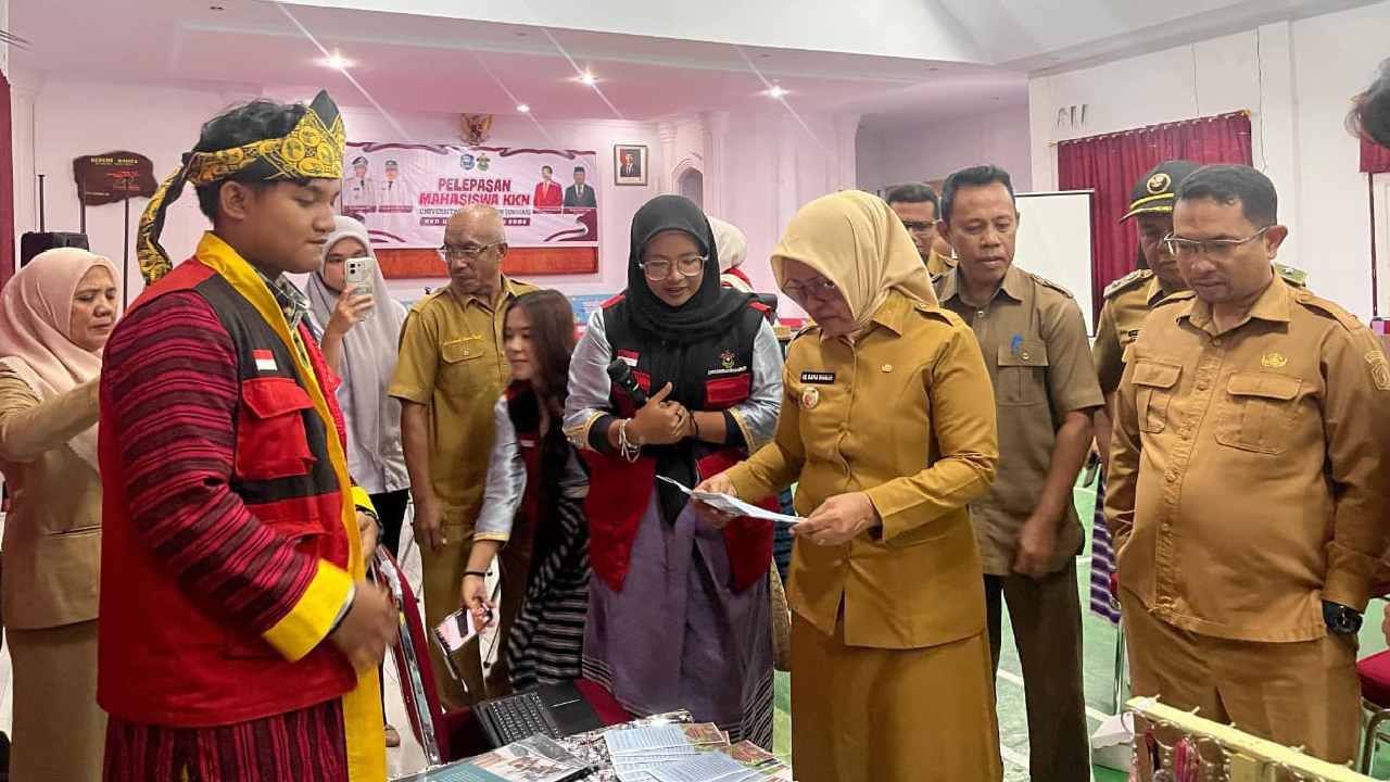 Mahasiswa Unhas Makassar Akhiri KKN-T di Wakatobi dengan Pameran Hasil Kerja Empat Posko