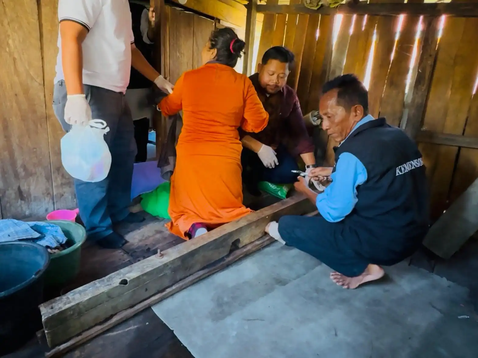 Sentra Meohai Kendari Bebaskan 4 ODGJ dari Pasung di Buton Tengah