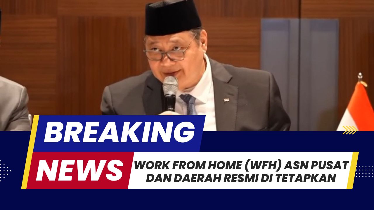 TELISIKTV: Work From Home ASN Pusat dan Daerah Resmi di Tetapkan Pemerintah