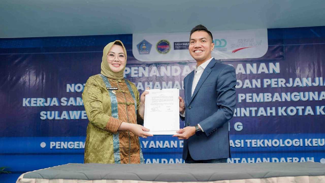 Bank Sultra dan Pemkot Kendari Teken MoU, Kompak Dorong Digitalisasi Keuangan dan PAD