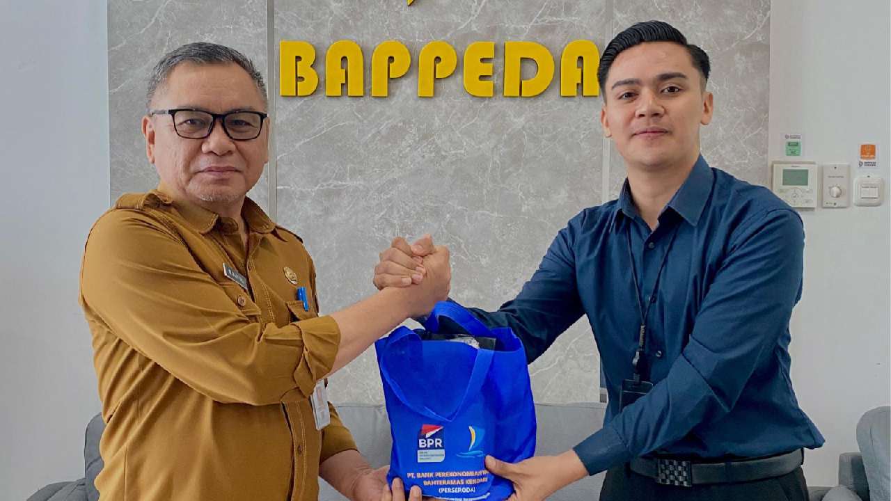 BPR Bahteramas Jajaki Sinergi dengan Bappeda Kendari, Fokus Dukung Program Pembangunan Daerah