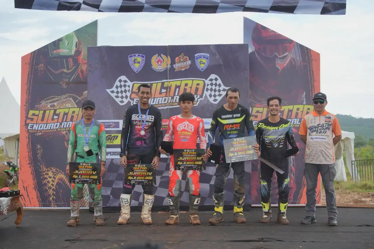 Pertamina Patra Niaga Regional Sulawesi Dorong Komunitas dan Digitalisasi Energi Lewat Sultra Enduro Rally 2026