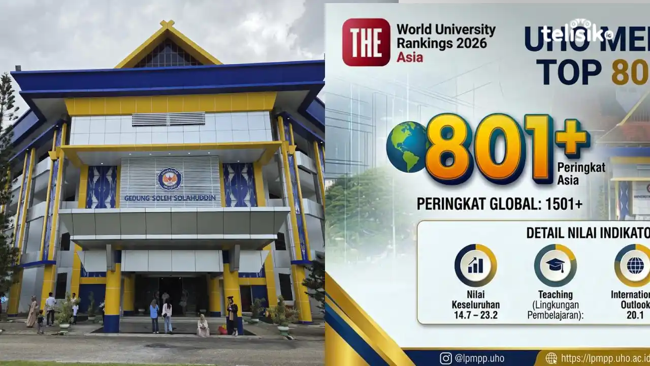 UHO Tembus Pemeringkatan Asia versi Times Higher Education 2026