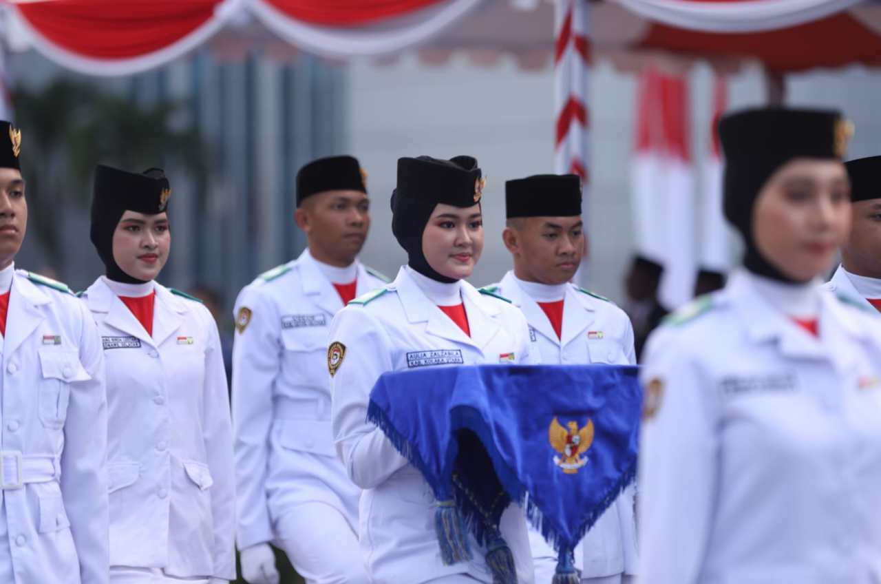 Aulia Salsabila Anak Desa dari Perbatasan Sultra-Sulsel Wujudkan Mimpi Jadi Paskibraka Provinsi