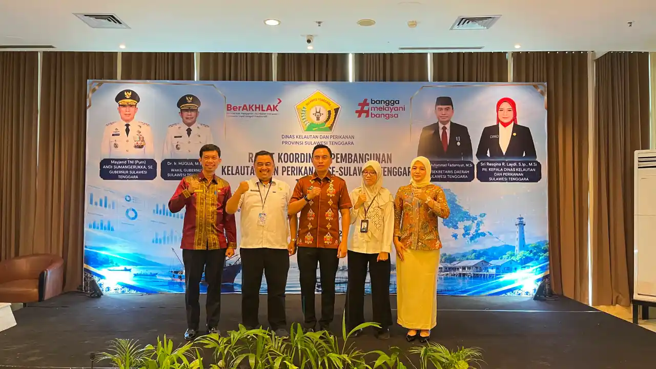 Dinas Kelautan dan Perikanan Sulawesi Tenggara Fokus Benahi Sinkronisasi Data Pusat dan Daerah