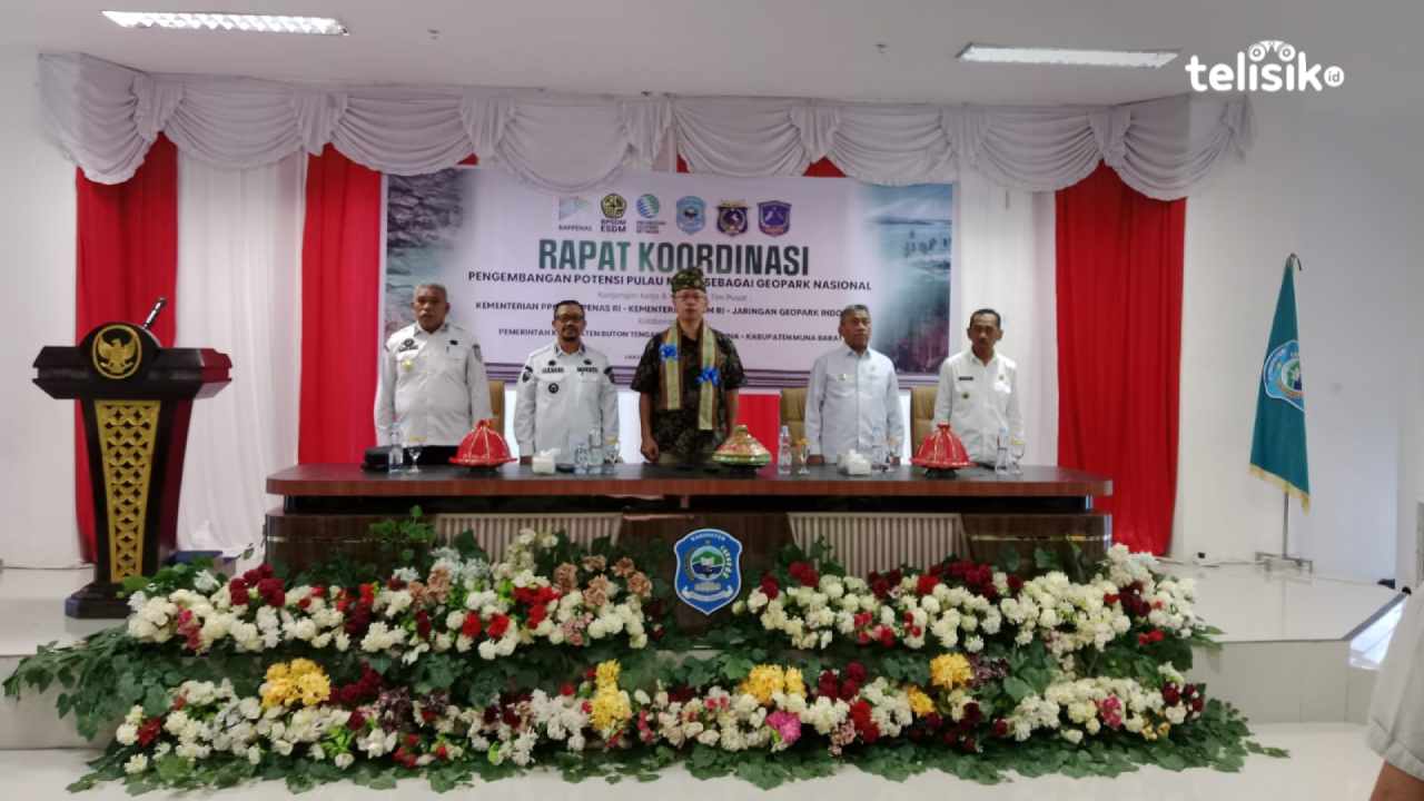Direktur SDEMP Bappenas RI Sebut Pulau Muna Berpotensi Jadi Kawasan Geopark Nasional