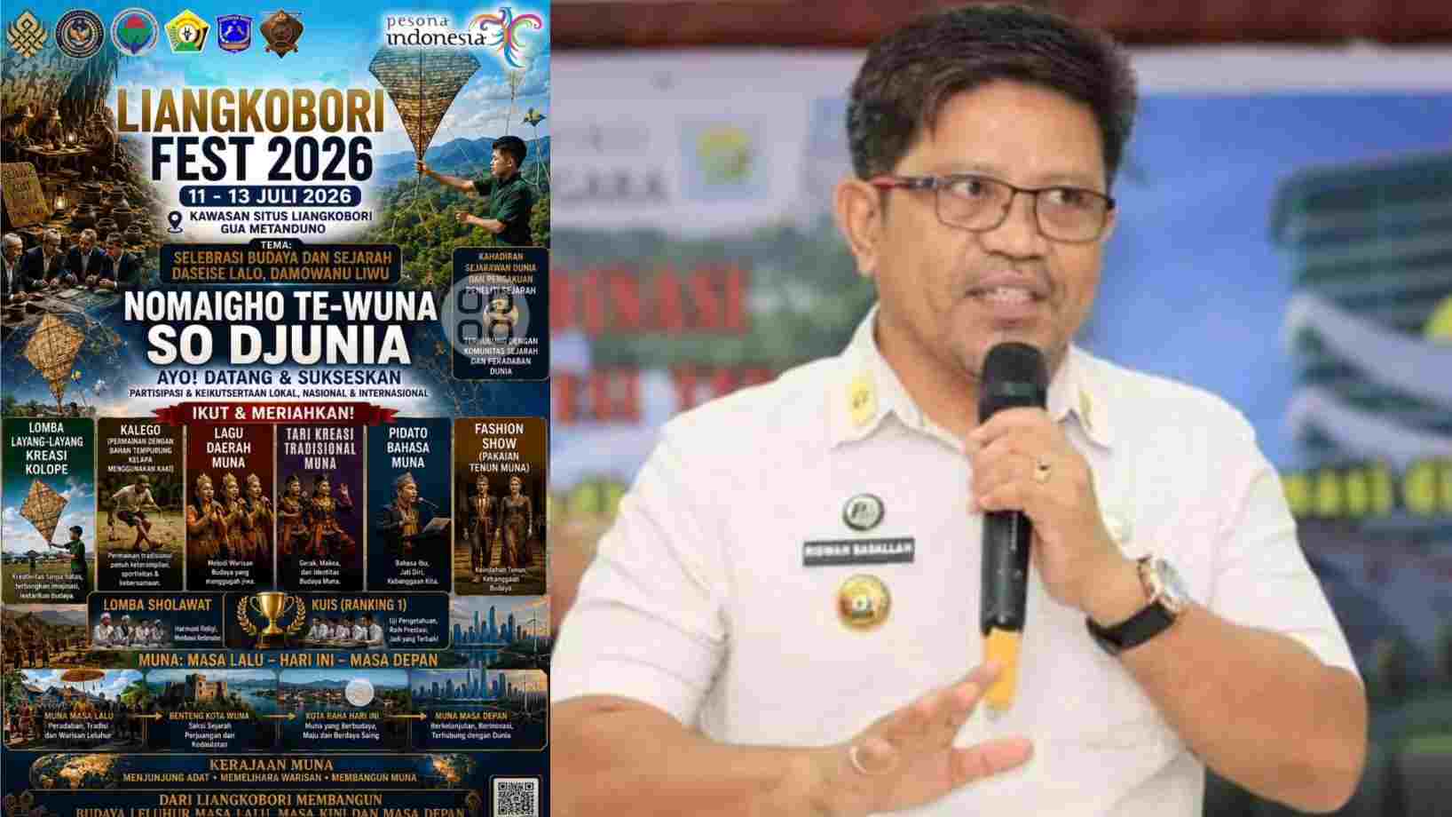 Festival Liangkabori 2026 Jadi Momentum Dorong Geopark Muna Raya Mendunia