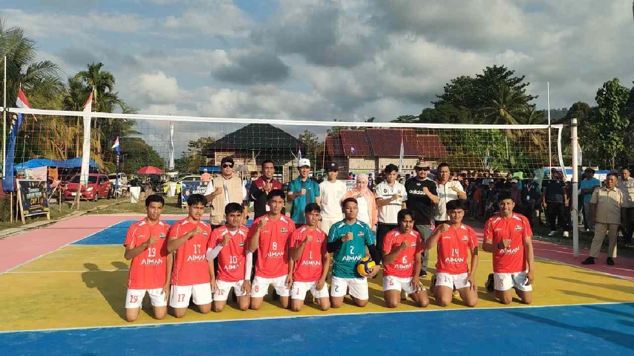 Dukung Karang Taruna Cup I, PT ANTAM UBPN Konawe Utara Perkuat Pembinaan Atlet Muda Berprestasi