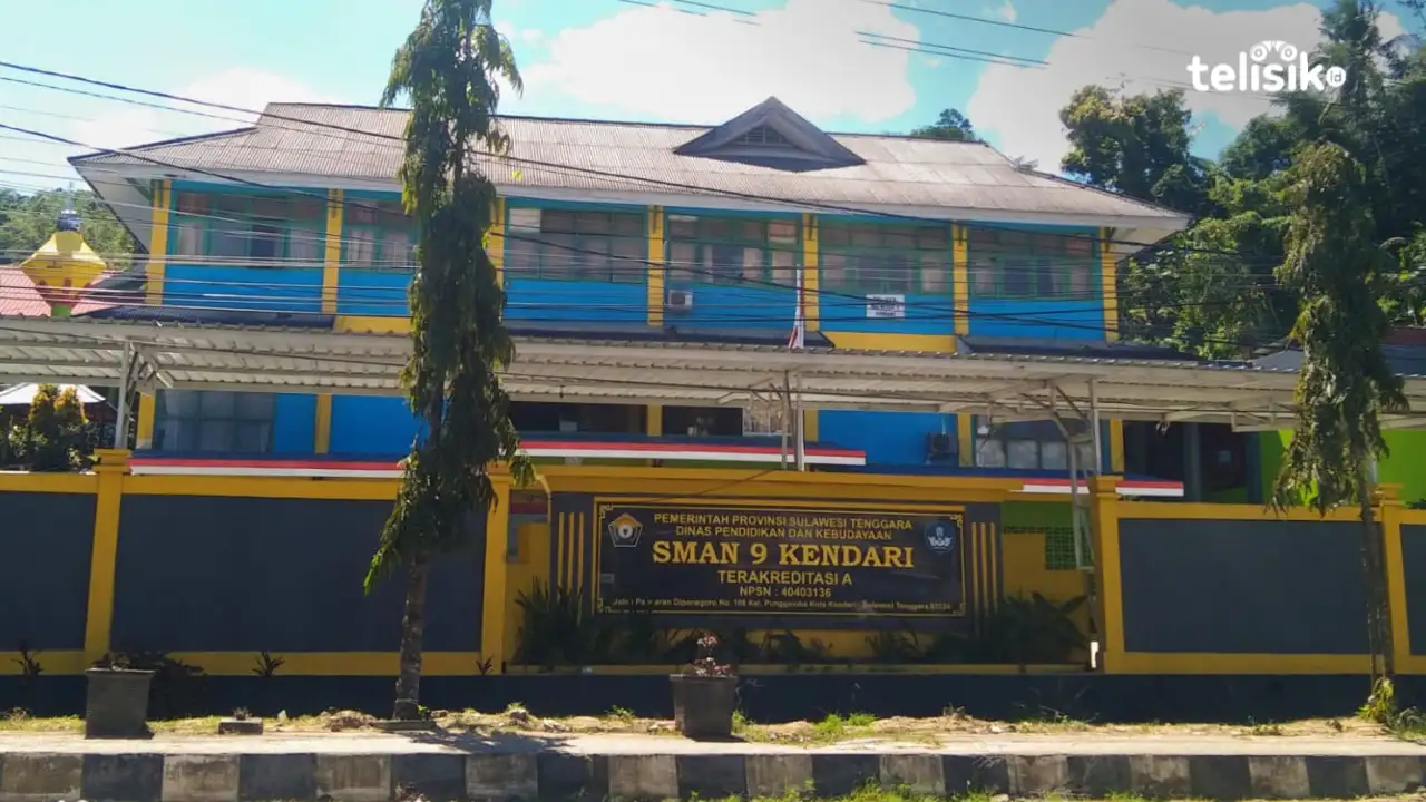 SMAN 9 Kendari Mulai PBM Efektif, Minggu Pertama Berjalan Lancar