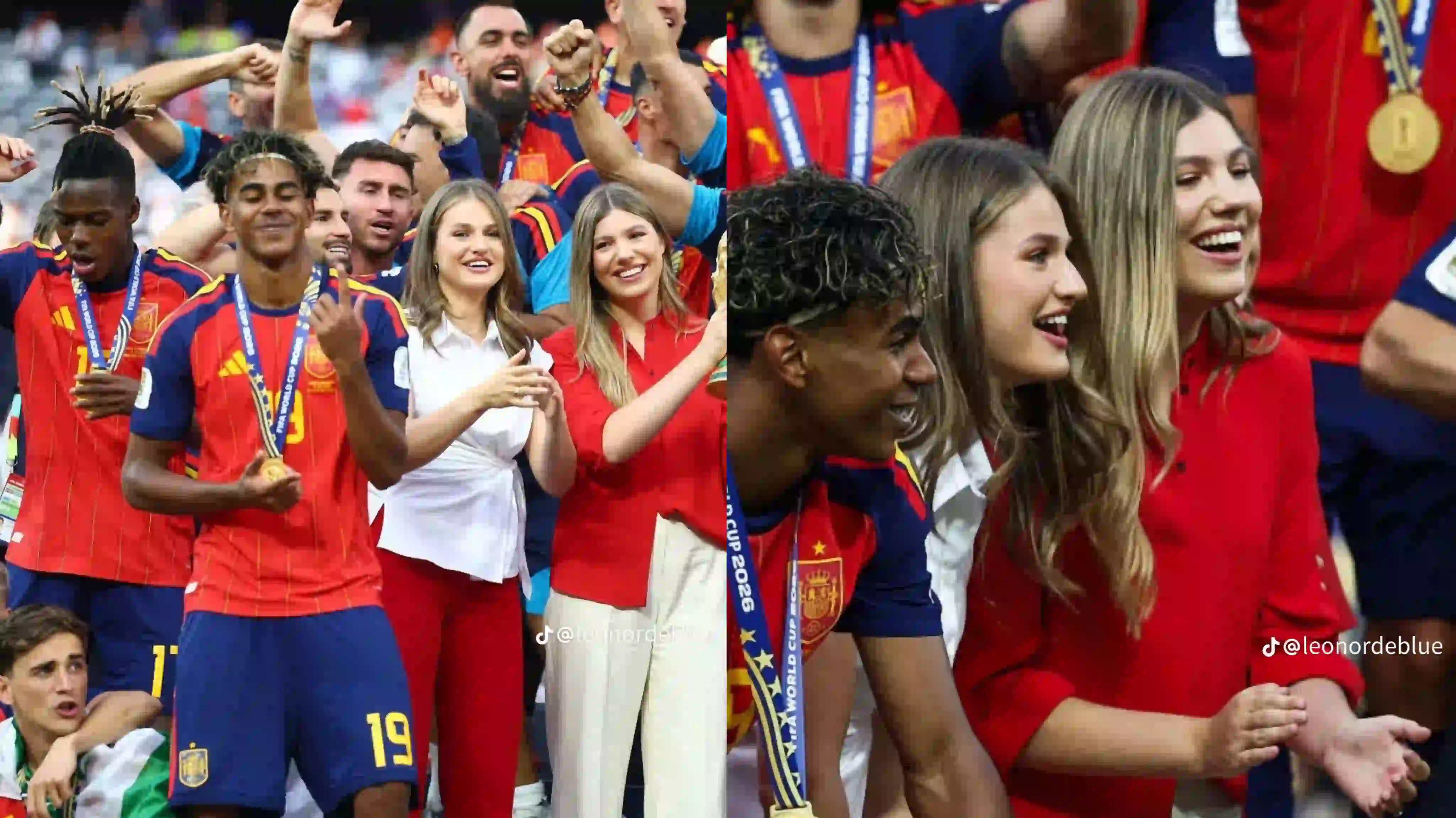 Sosok Putri Leonor, Calon Ratu Spanyol Viral Sembunyi di Belakang Lamine Yamal