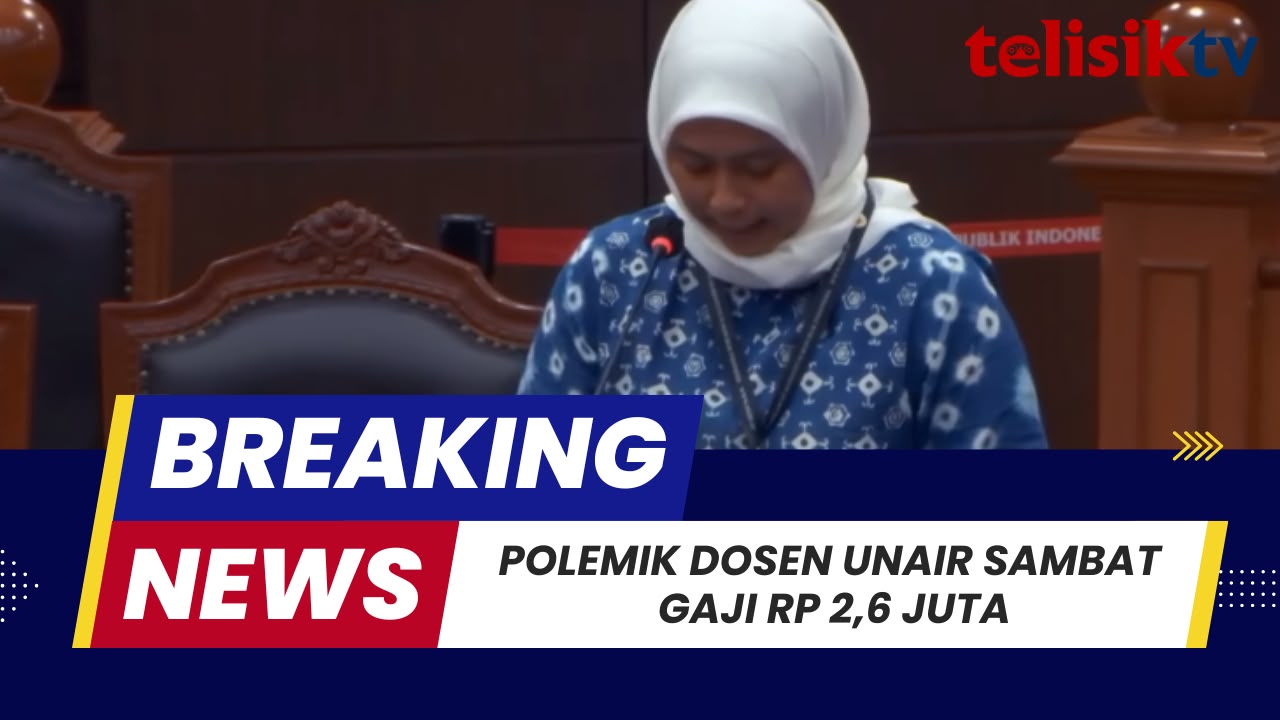 TELISIKTV: Polemik Dosen Unair Sambat Gaji Rp 2,6 Juta