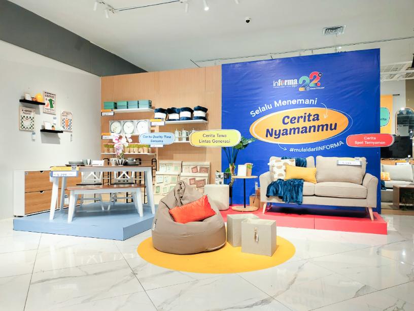 Upgrade Rumah Tanpa Upgrade Pengeluaran, Informa Kendari Beri Cashback hingga 15 Persen di Anniversary ke-22
