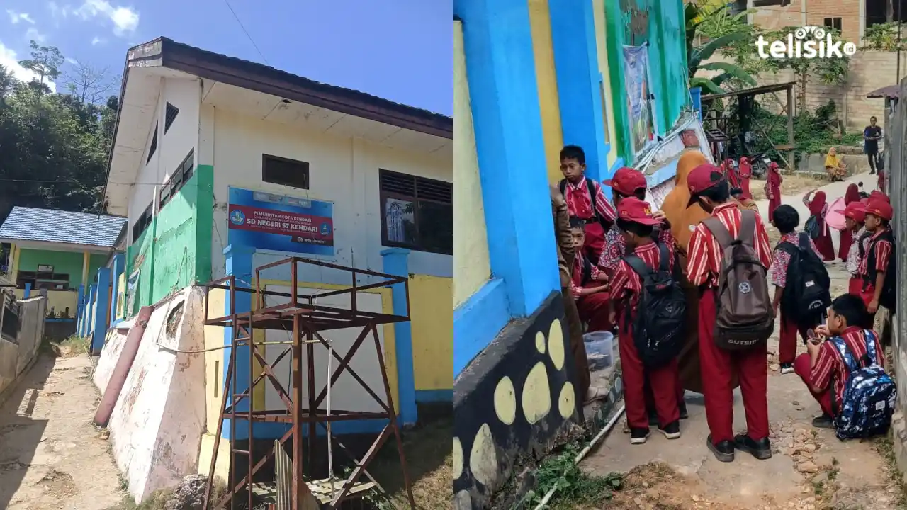 Heboh SDN 57 Kendari Kembali Disegel, Diduga Protes Kepsek Baru
