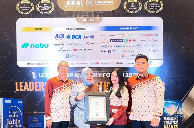Kinerja Keuangan Cemerlang, BPR Bahteramas Kendari Sabet Penghargaan Nasional Infobank BPR Award 2026
