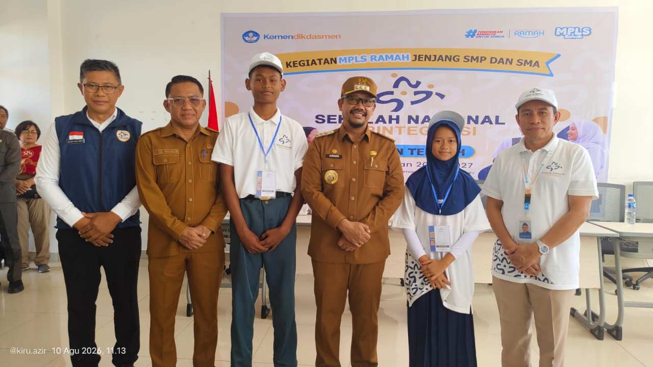 SNT 15 Buton Tengah Resmi Beroperasi, 80 Siswa Angkatan Pertama Mulai Jalani MPLS