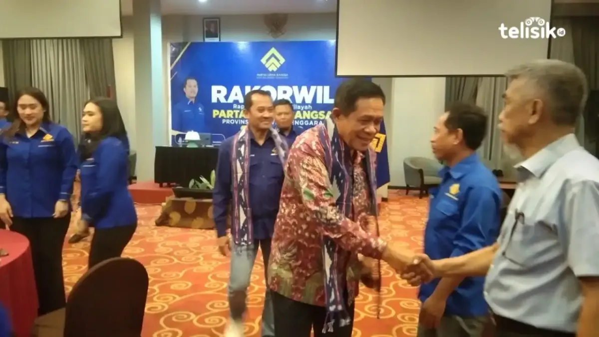 Gelar Rakorwil, Partai GEMA Bangsa Sultra Rayu Wagub Hugua jadi Ayah Asuh