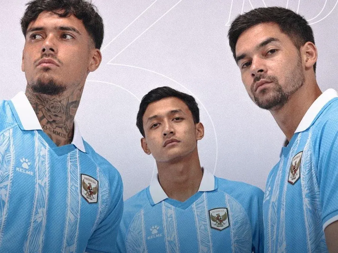Jersey Ketiga Timnas Indonesia Diduga Ambil Template Gratisan dari Magnific