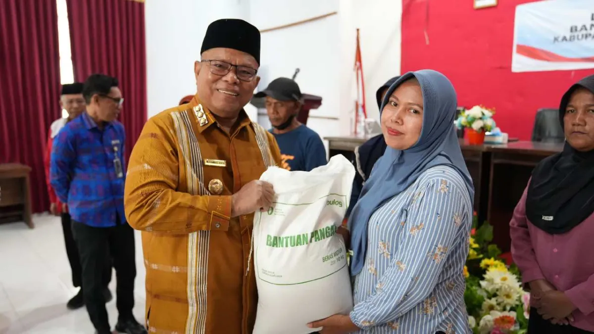 Bupati Buton Selatan Bidik 133 Ribu Jiwa Target Tepat Sasaran Bantuan Beras