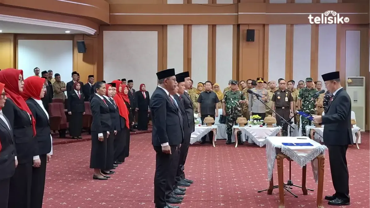 Ini Daftar Nama Pejabat Tinggi Pratama dan Kepala Sekolah yang Dilantik Gubernur Sultra