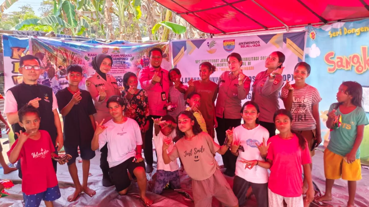 Cerita 47 Anak Penyintas Konflik Sosial SBB di Pengungsian, Kemensos Hadir dengan Pendampingan Psikososial