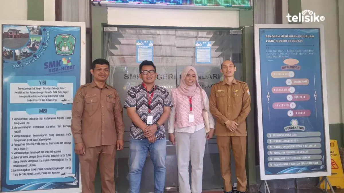 Kelas X Siswa SMK 1 Kendari Dibidik Alfamidi Bisa Langsung Kerja