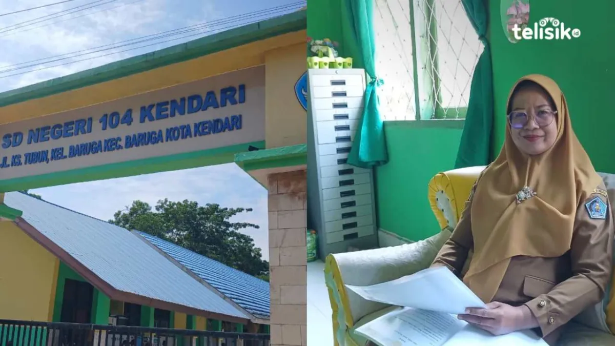 SDN 104 Kendari Mulai Berubah, Lingkungan Sekolah Dulu Gersang Kini Ditata Bertahap
