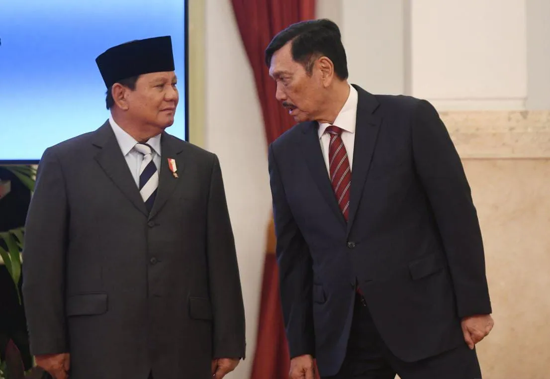 Prabowo Setuju Pakai Cara Luhut Ubah Definisi Korupsi di Indonesia