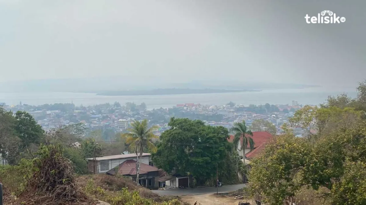 Langit Baubau Berkabut Asap, BMKG: Diduga Kiriman dari Papua Selatan