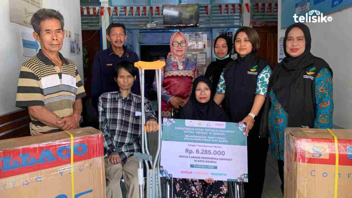 Kementerian Sosial Salurkan Alat Bantu Aksesibilitas dan Kewirausahaan di Kota Baubau